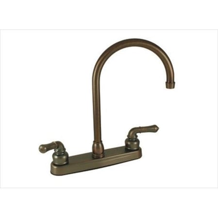American Brass AMER BRASS OB800GS 8 In. Oil Bronze Kitchen Faucet A7K-OB800GS